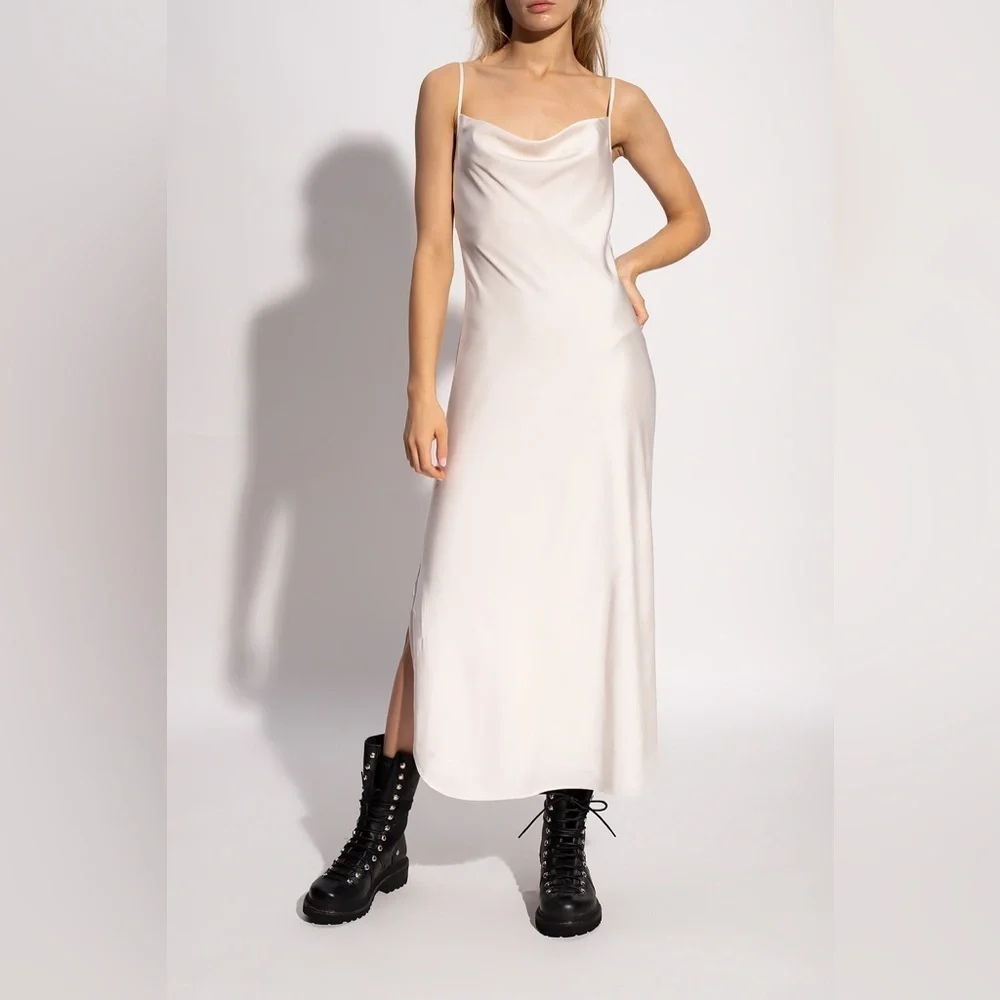 all saints cream dress All Saints Hadley Cream Dress